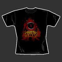 Out For Blood - Shark Girls Skinny Tshirt